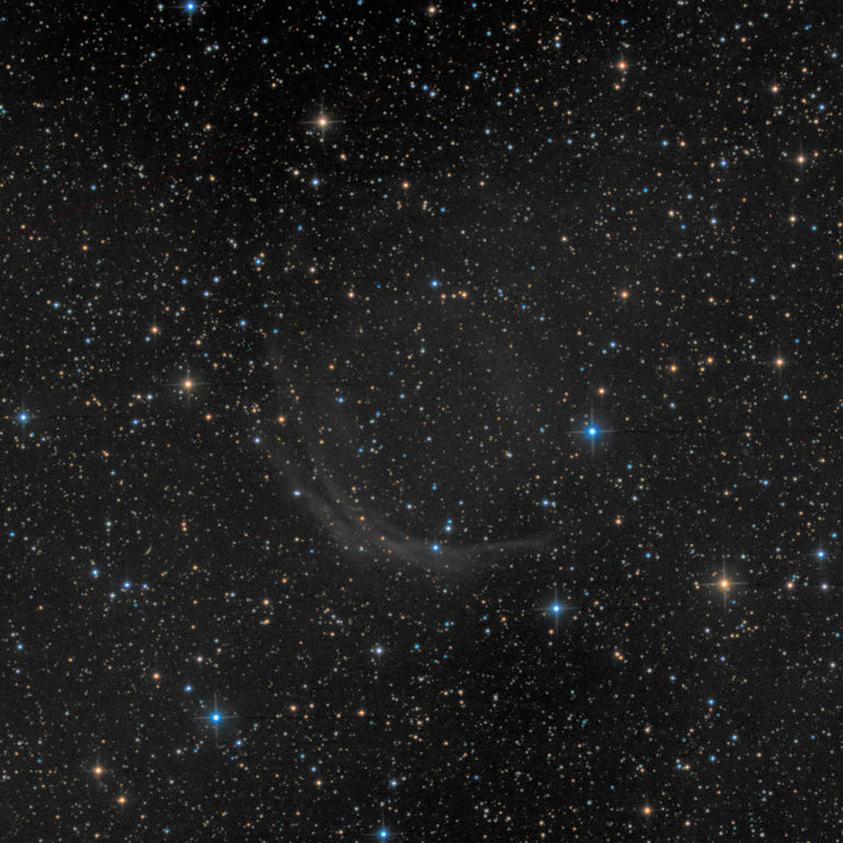 sh2 176 ha 19h 50percent 768x768 - Sh2-176 - тёмная туманность "Медуза"