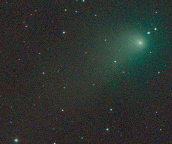 newtonQHY8L 2017 04 15 JHONSON 3of10m ani - Эволюция кометы V2 Jhonson