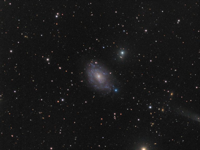 NGC5585 800px 768x578 - NGC5585 - Небольшая галактика в Большой Медведице