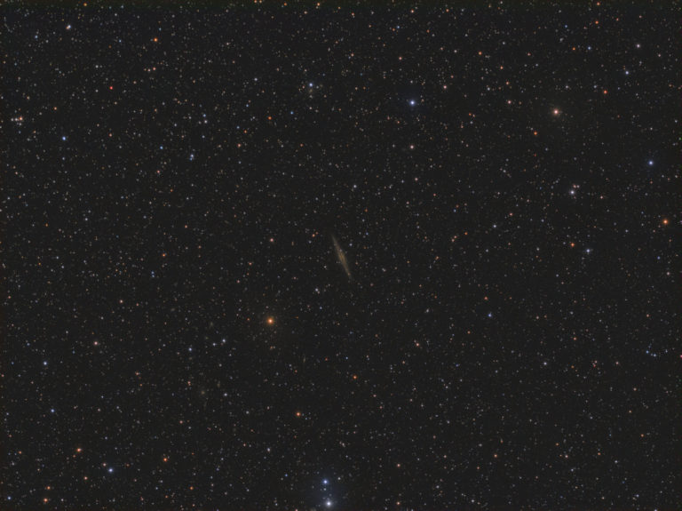 Roman FSQ NGC891 LRGB 29of5m full size 768x575 - Астрофото: иголка в стоге сена - NGC891