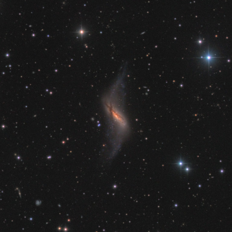 NGC660 preview 768x768 - Астрофото - галактика NGC660