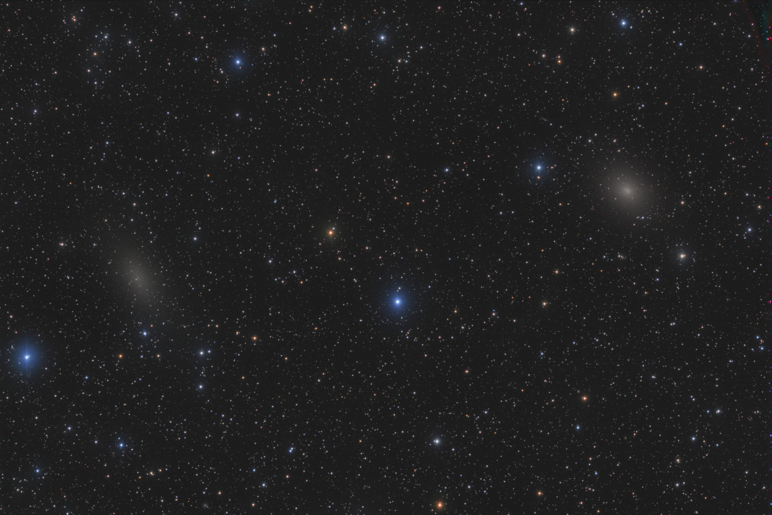 Созвездие 2018. NGC 147. NGC 185.