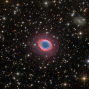 M57 composite 22h full size - Планетарная туманность